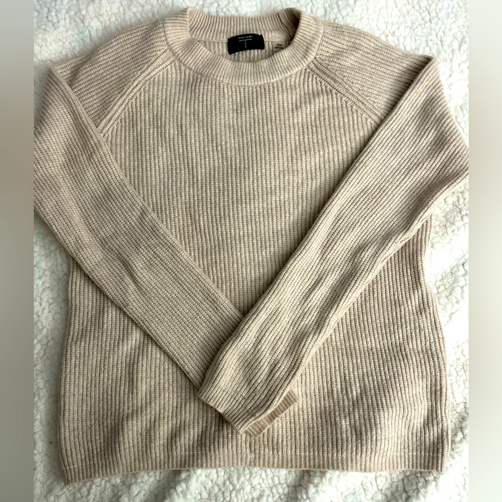 Pink/ beige soft sweater